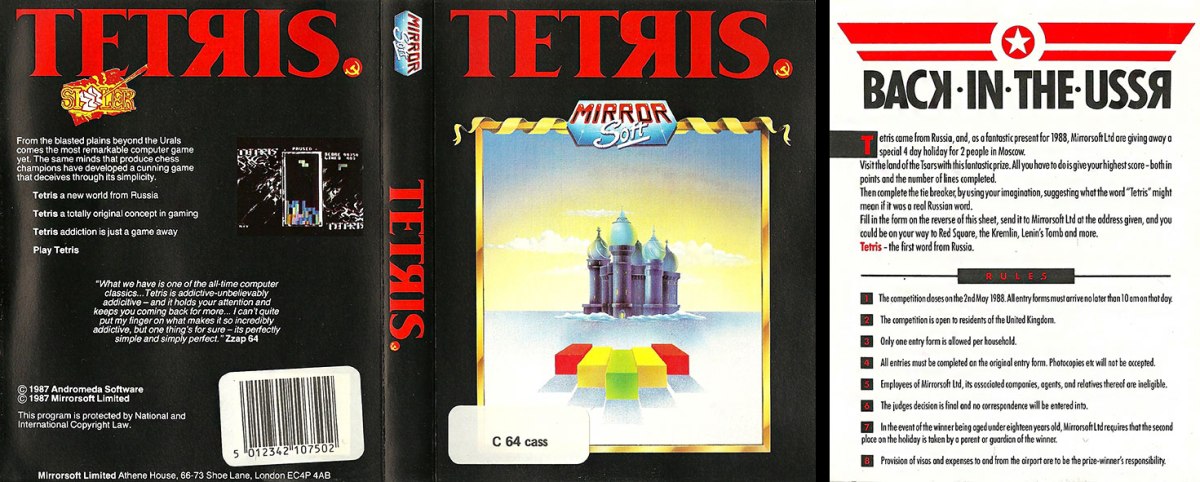 C64 Tetris full scan