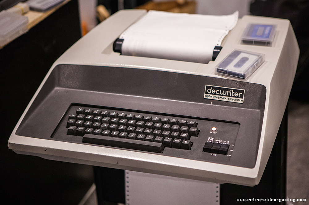 Decwriter at Retro Gathering