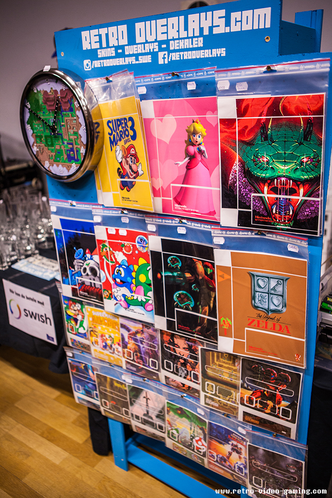 Game poster for sale at Retro Gathering