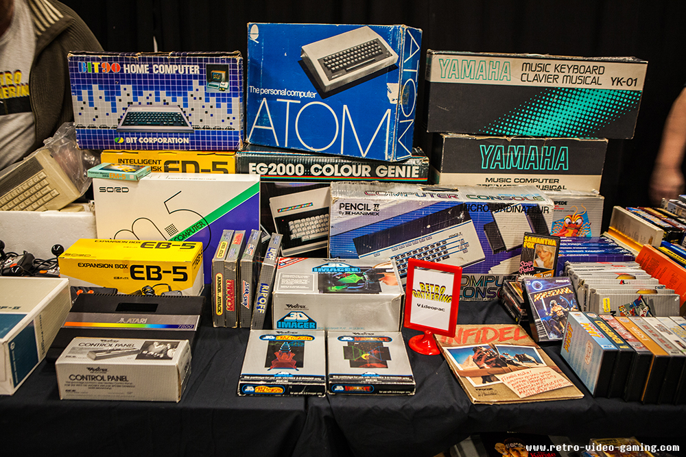 Retro games and systems for sale at Retro Gathering