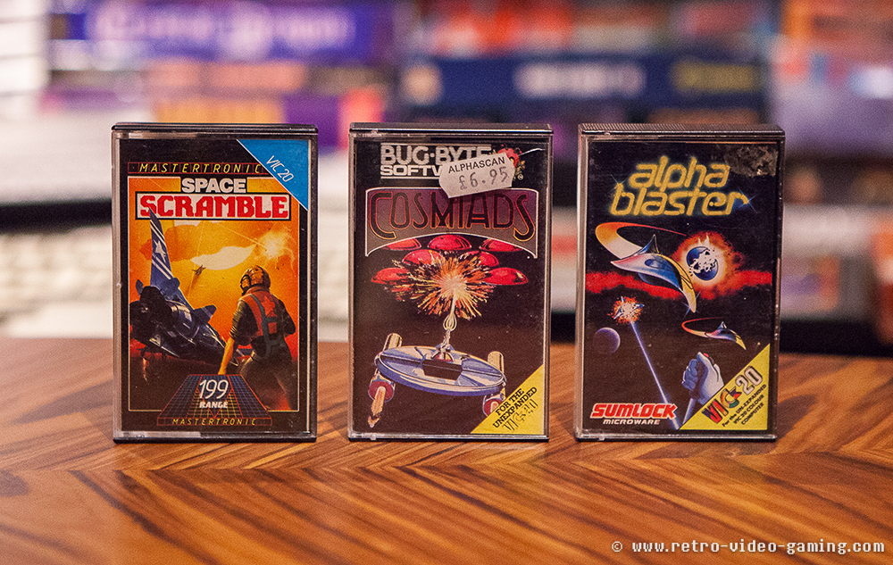 Space Scramble, Cosmiads & Alpha Blaster - VIC 20