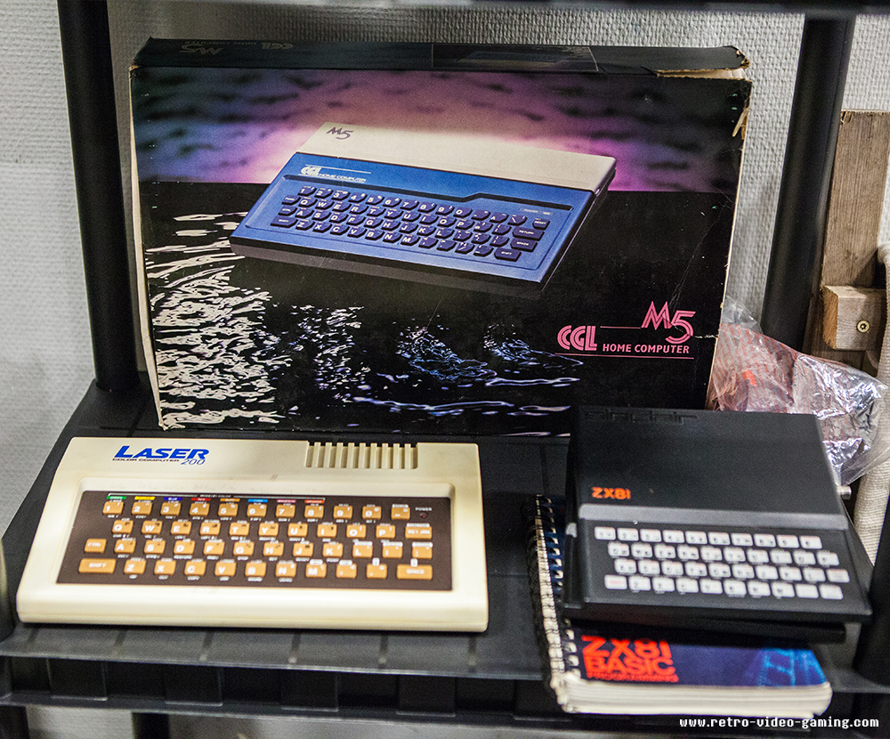 ZX81, M5 and Laser 200 at Retro Gathering
