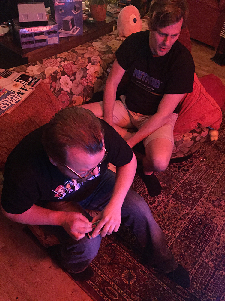 Arm Wrestling competition in Track & Field for NES