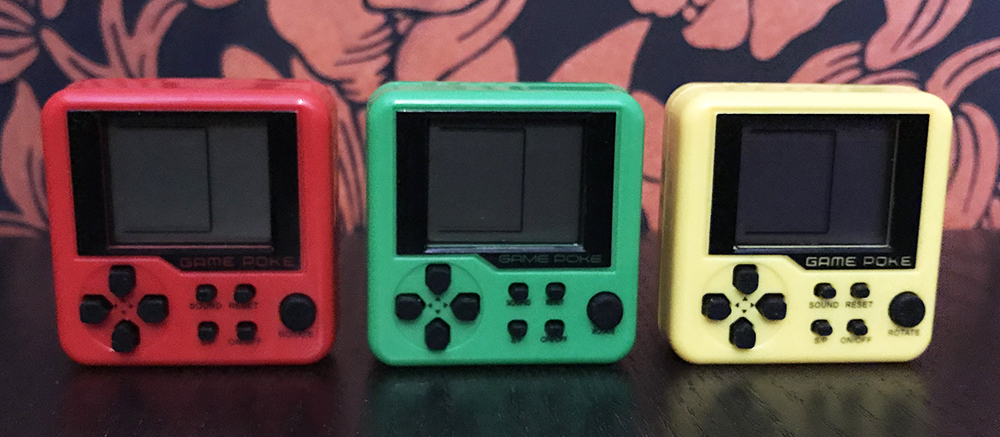 Game Poke Pro Tetris keychain