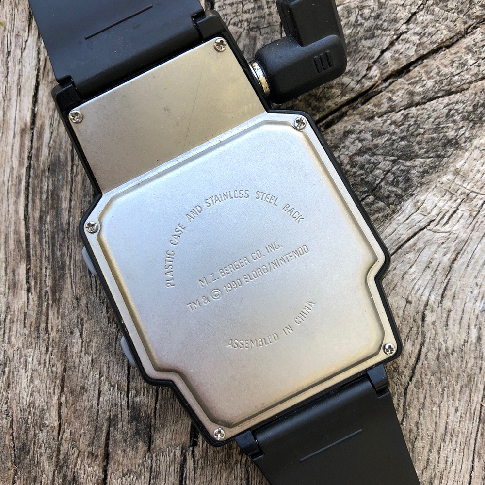 M.Z. Berger and Elorg Nintendo Tetris Game Watch bakside