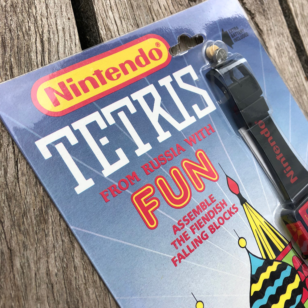 Nintendo Tetris Game Watch From Russia with FUN