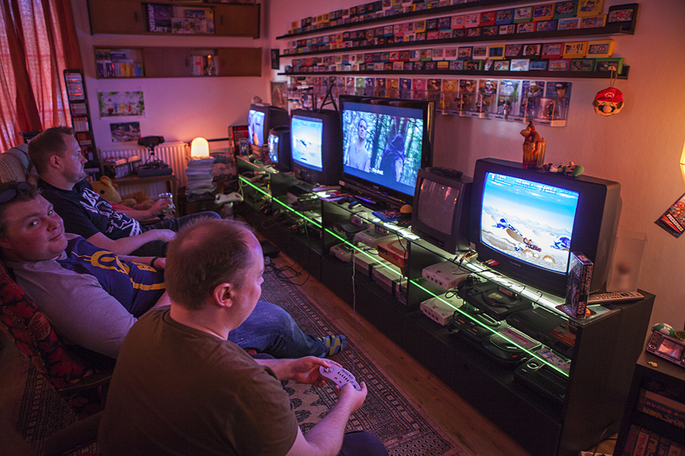 Star Wars game and movie marathon