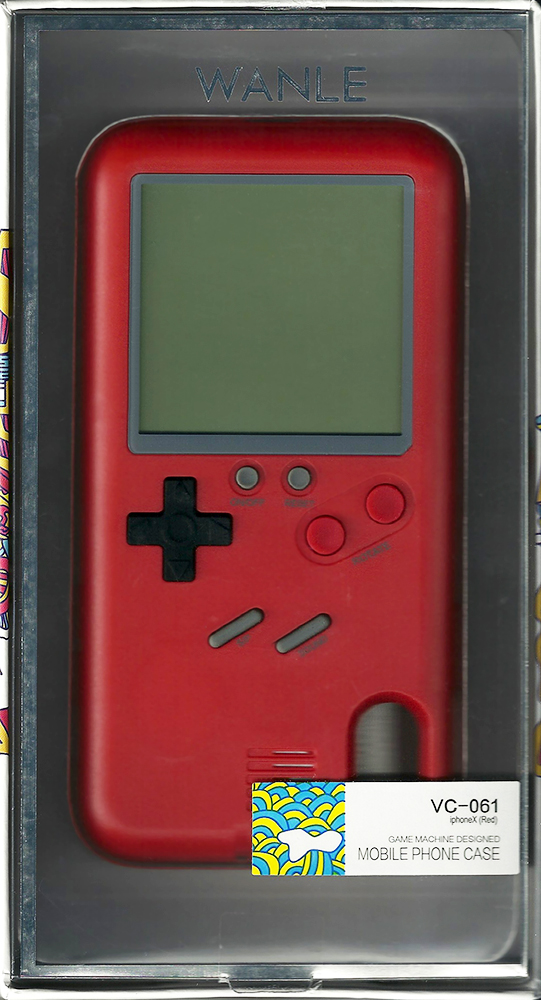 Wanle Tetris iPhone case red