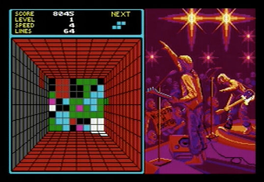 Welltris - Red Walls