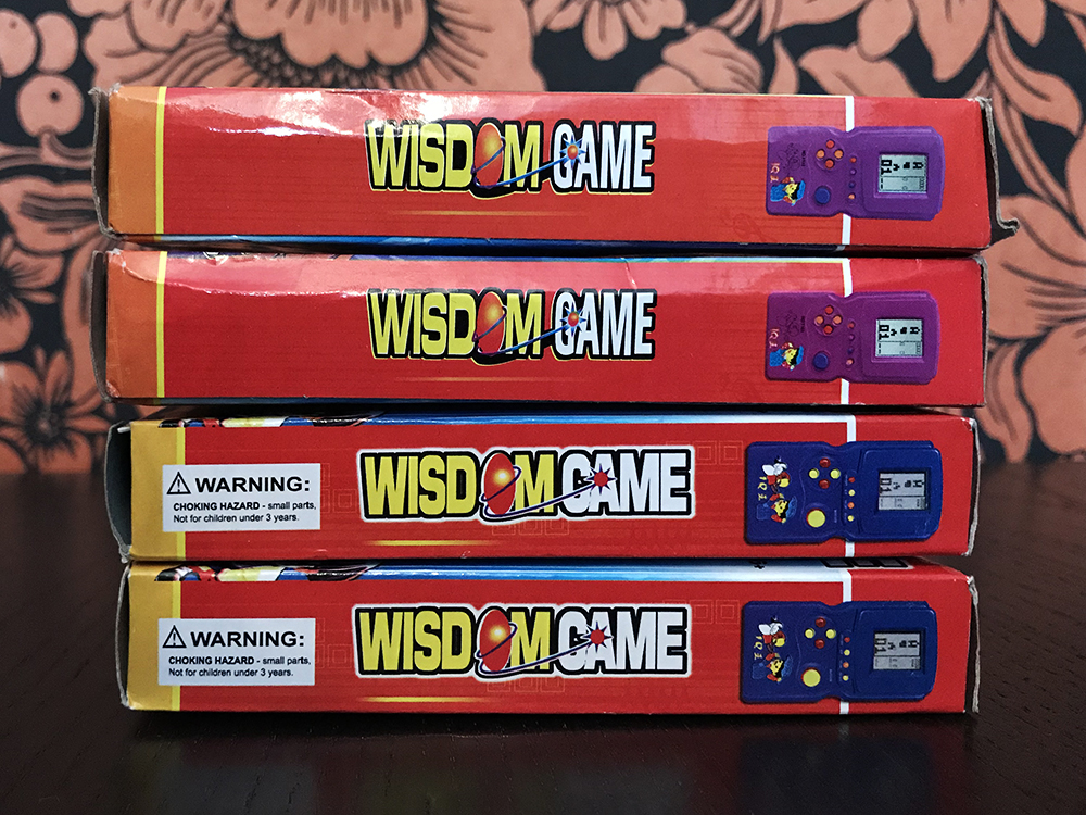 Wisdome Game boxes side
