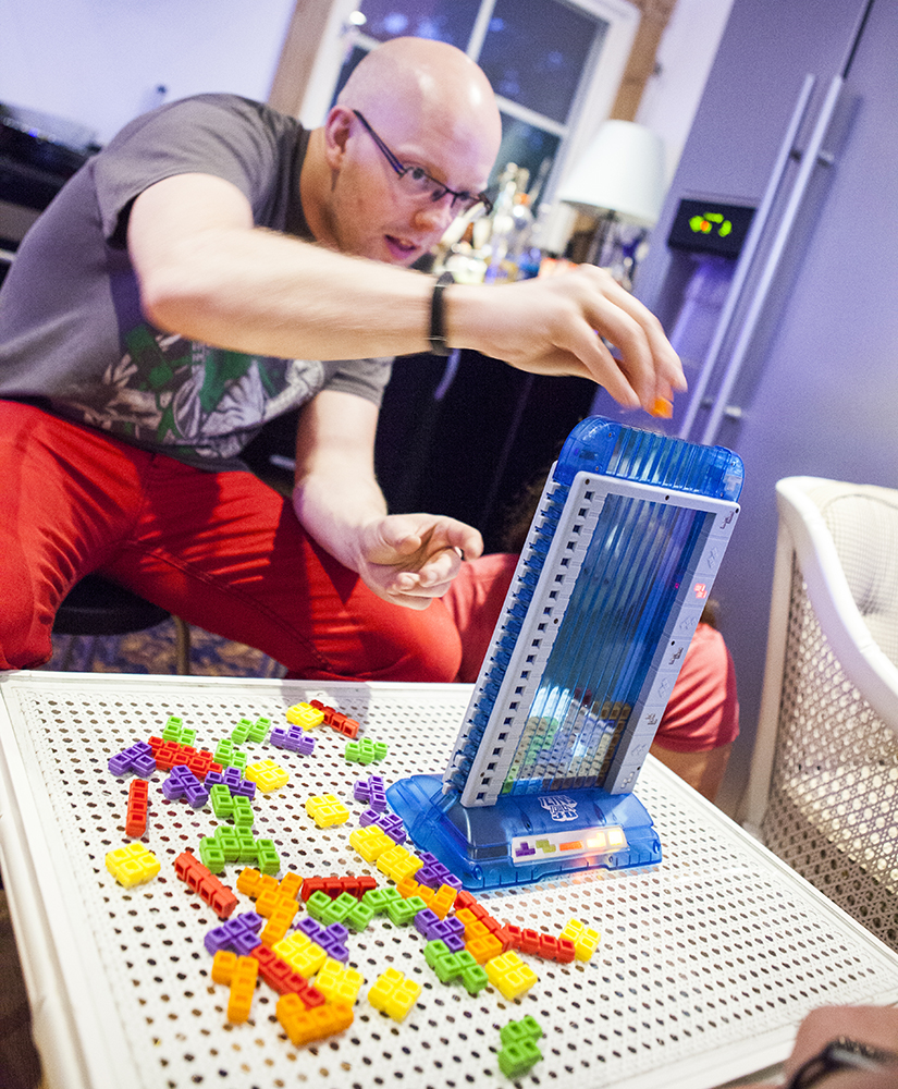 Tetris Tower 3D board game