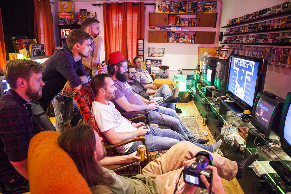 Retro Rumble - Finals NES co-op Tetris