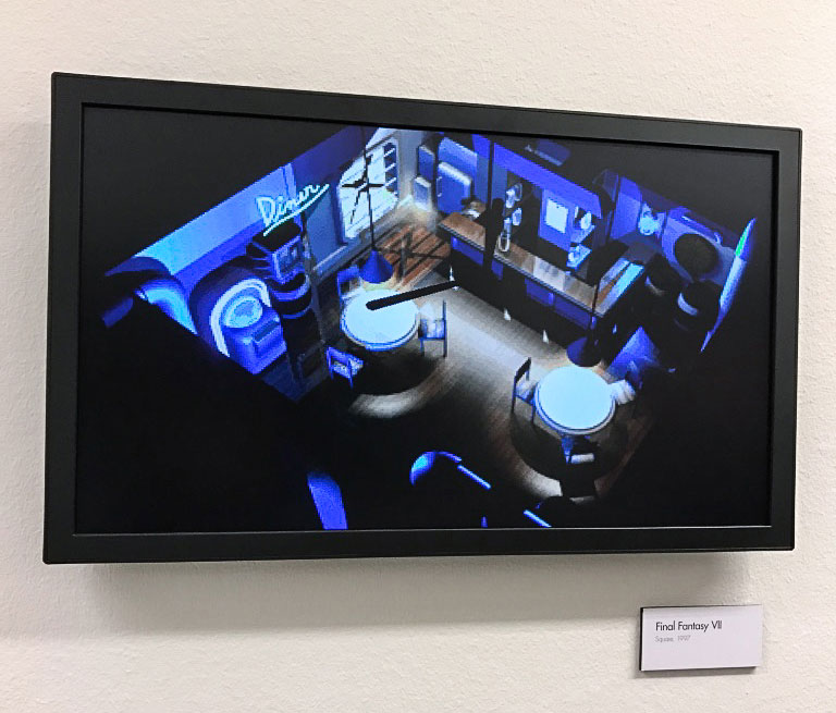 Final Fantasy VII moving art