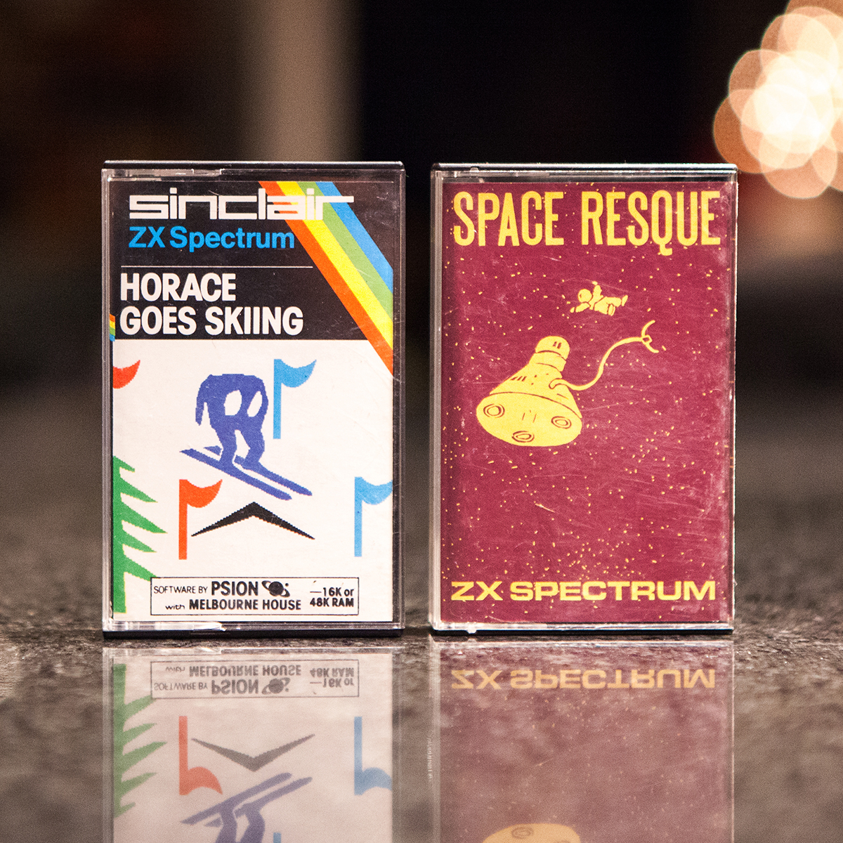 Horace goes skiing and Space Resque - ZX Spectrum