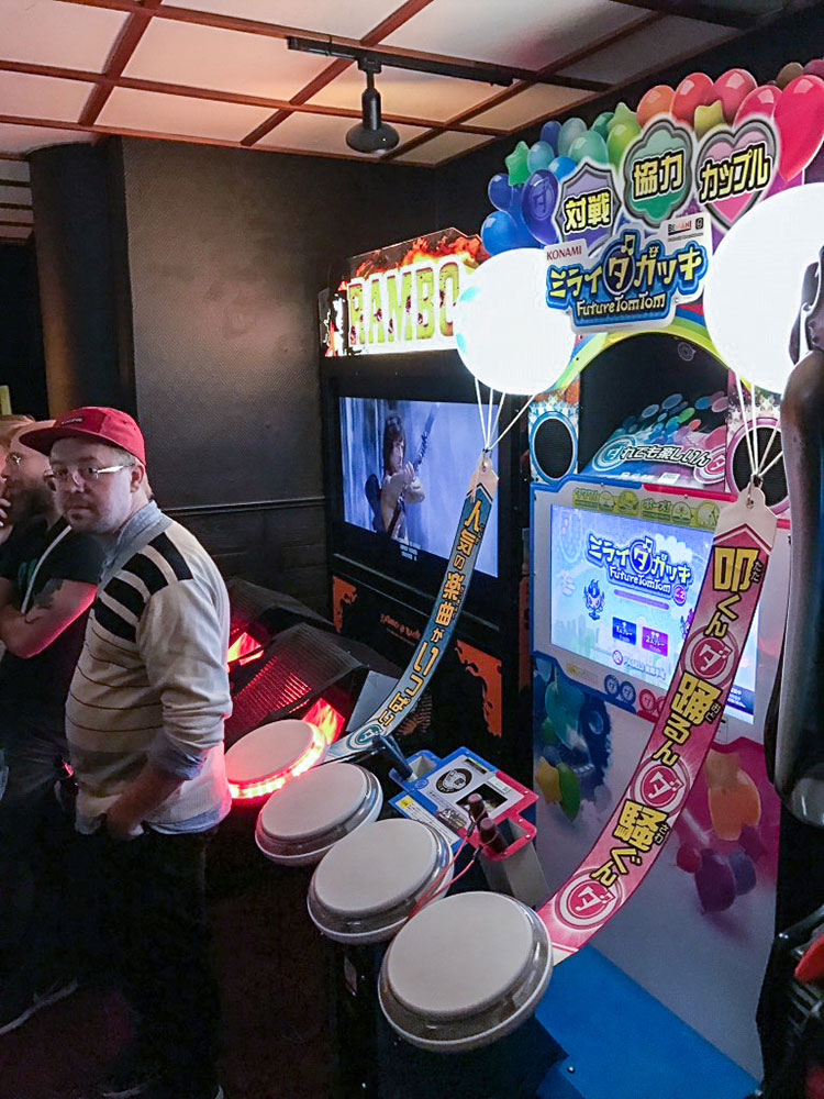 Japanese arcades at HEY Stockholm