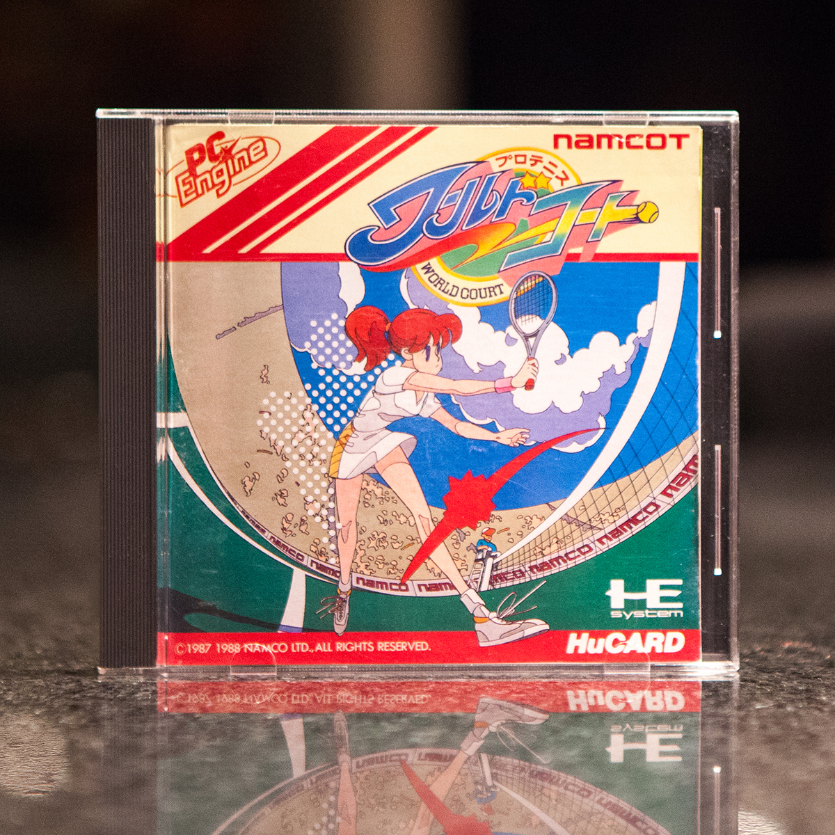 Pro Tennis World Court - PC Engine