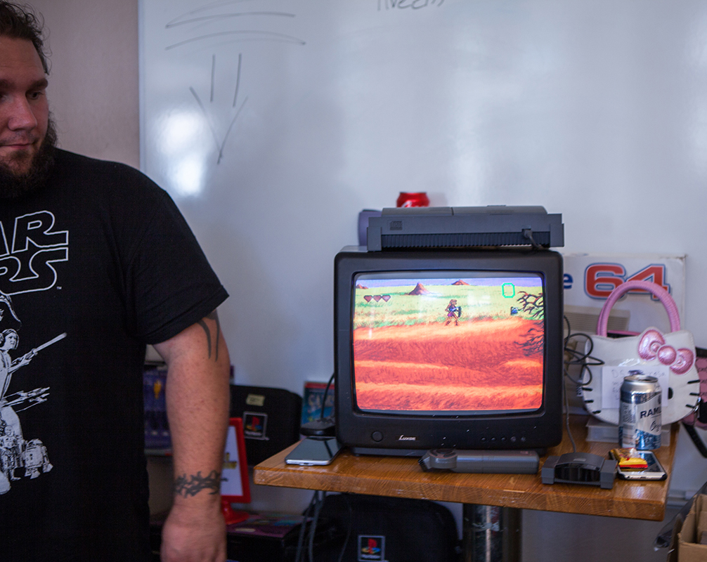 Zelda on CDI on display