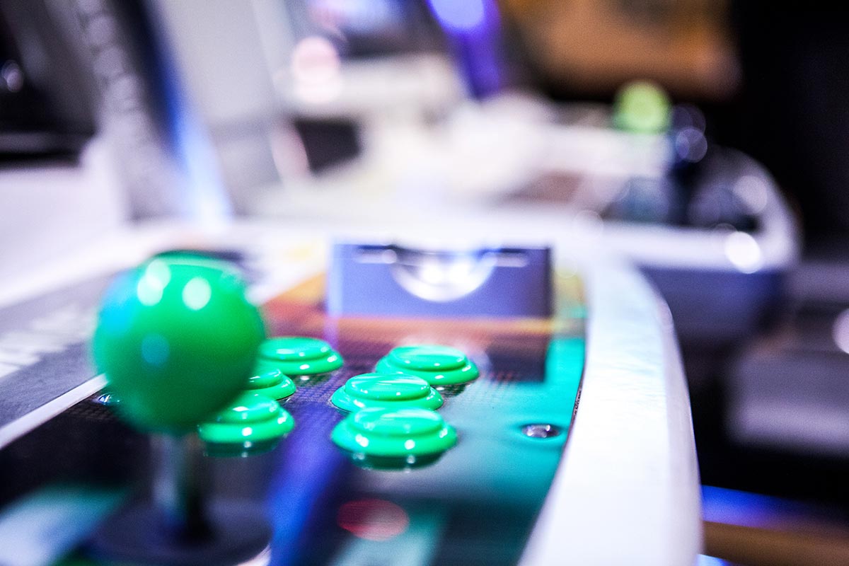 Atomiswave arcade green buttons