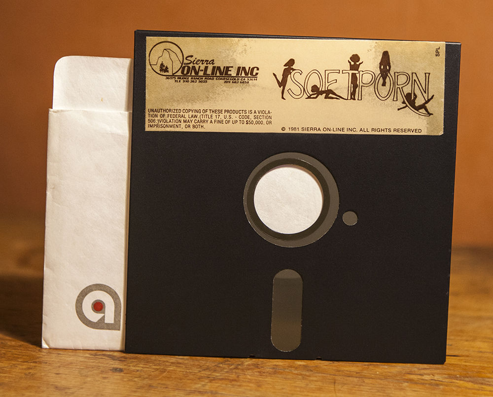 Softporn Adventures by On-Line Systems on Atari 400