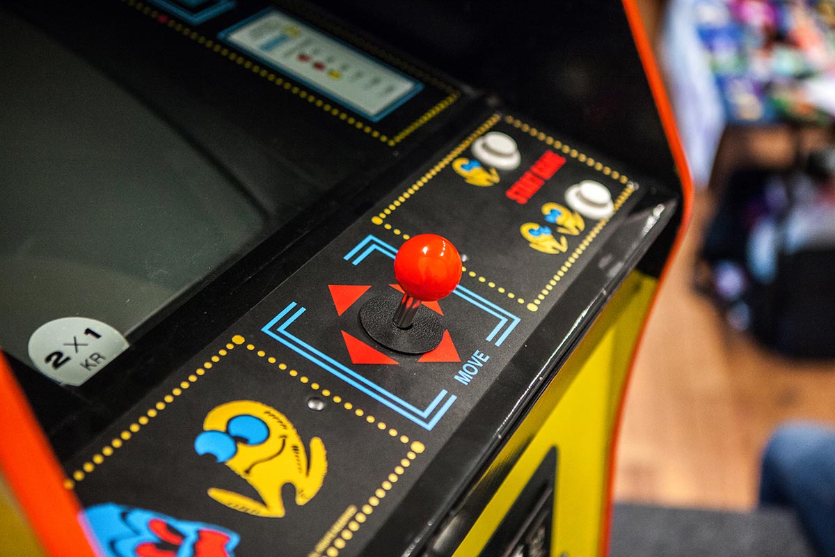 Pac-Man arcade cabinet