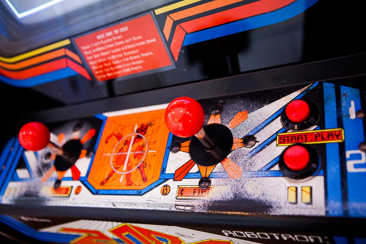 Robotron 2084 arcade cabinet