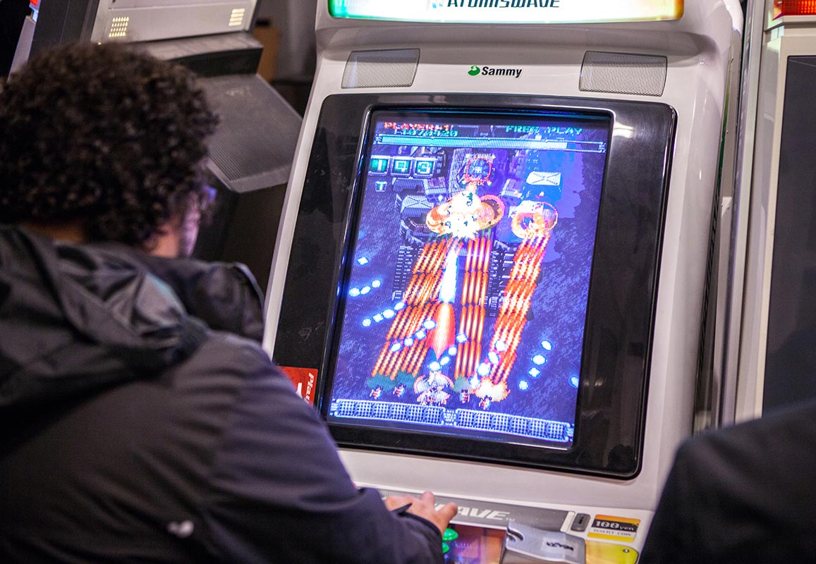 playing shmups