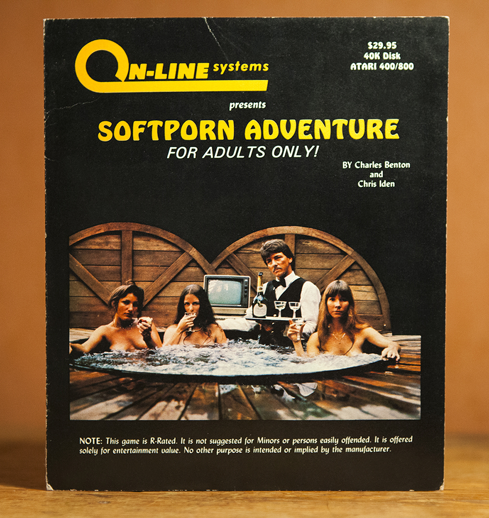 Softporn Adventures by On-Line Systems on Atari 400