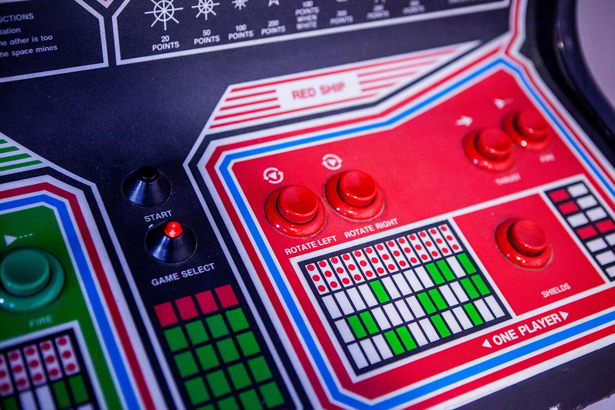 Space Duel arcade cabinet