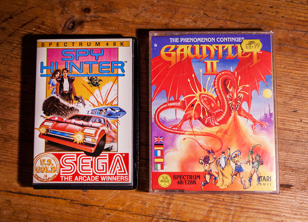 Spy Hunter and Gauntlet II for ZX Spectrum
