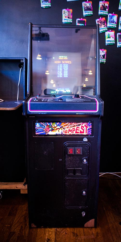 Tempest arcade cabinet
