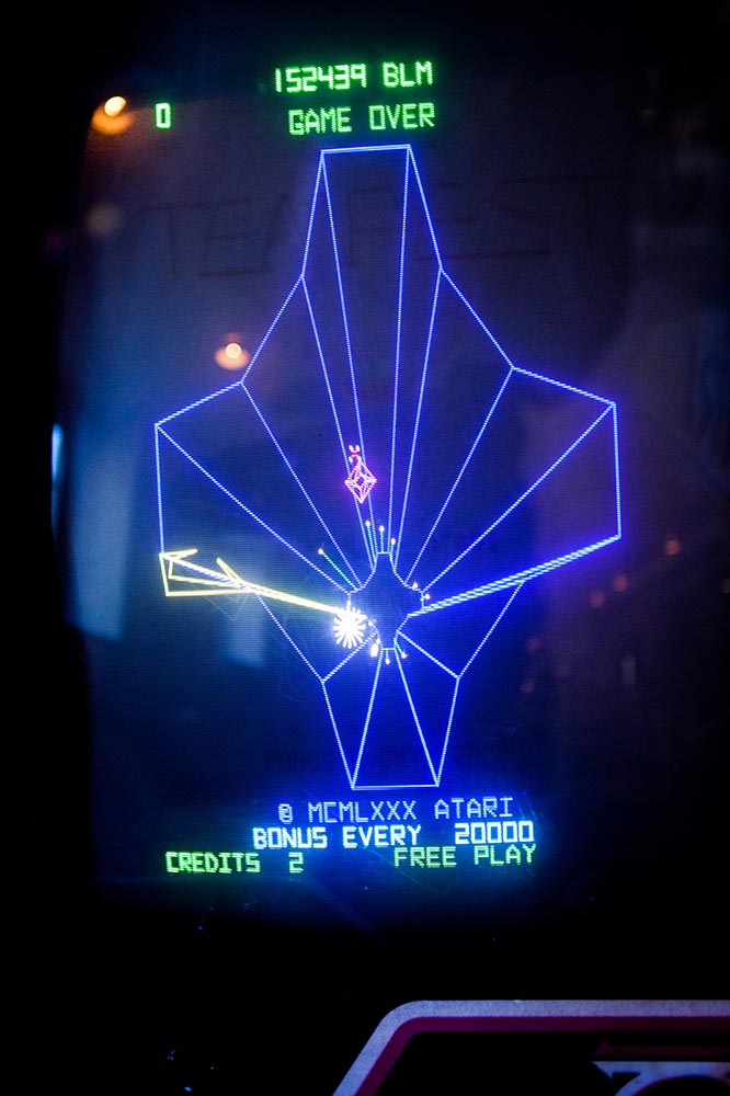 Tempest arcade cabinet