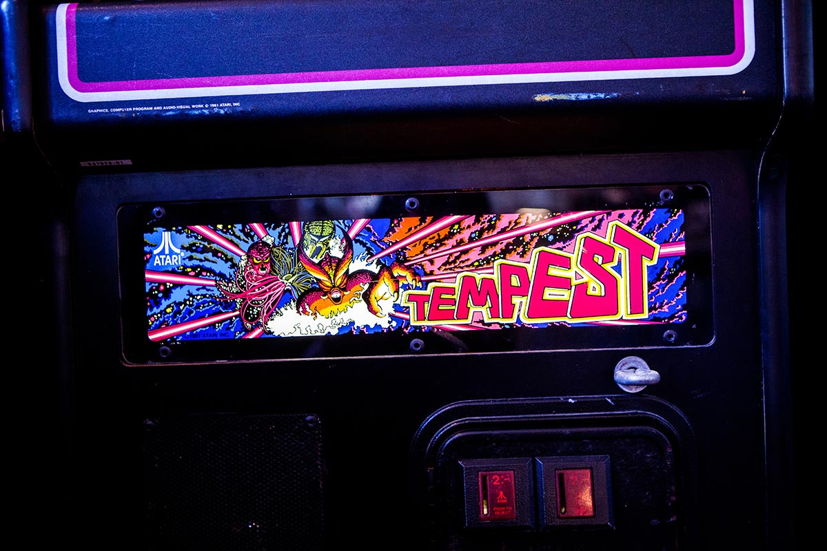 Tempest arcade cabinet