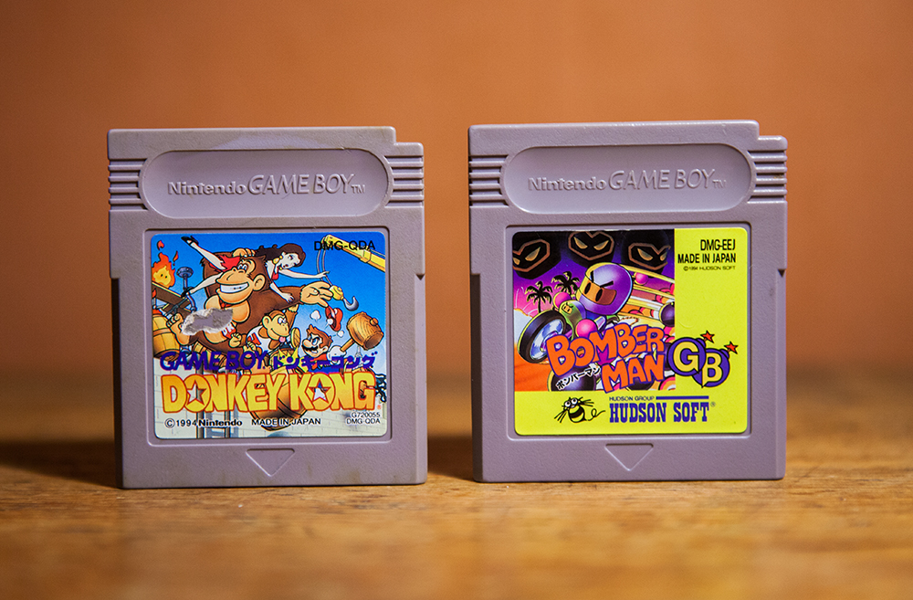 Donkey Kong adn Bomberman GB for Game Boy