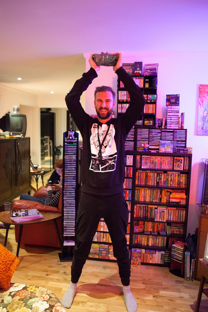 Christian came out victourious at Retro Rumble