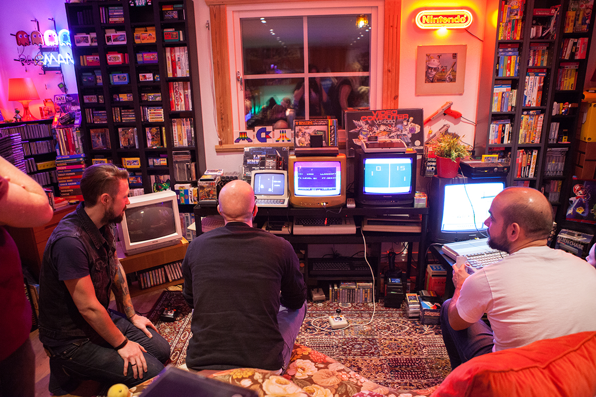 Competing in Race on Philips VideoPac G7200 at Retro Rumble