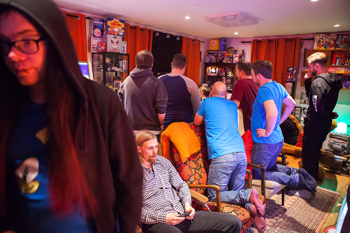 Competition going on at Retro Rumble