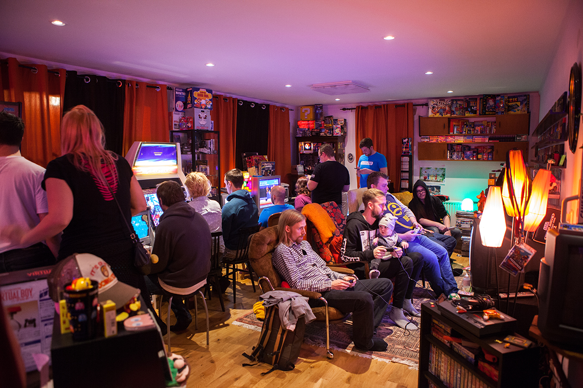 People at Retro Rumble