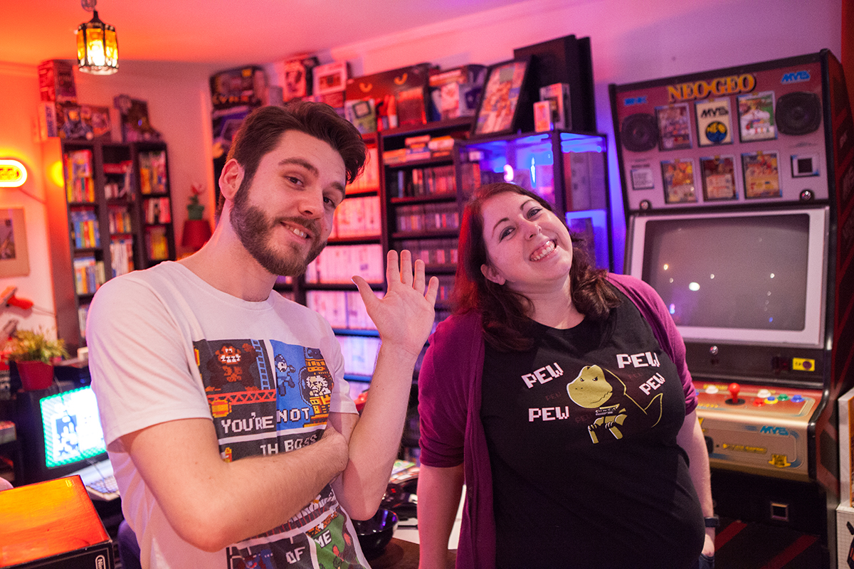 Robert and Julie at Retro Rumble