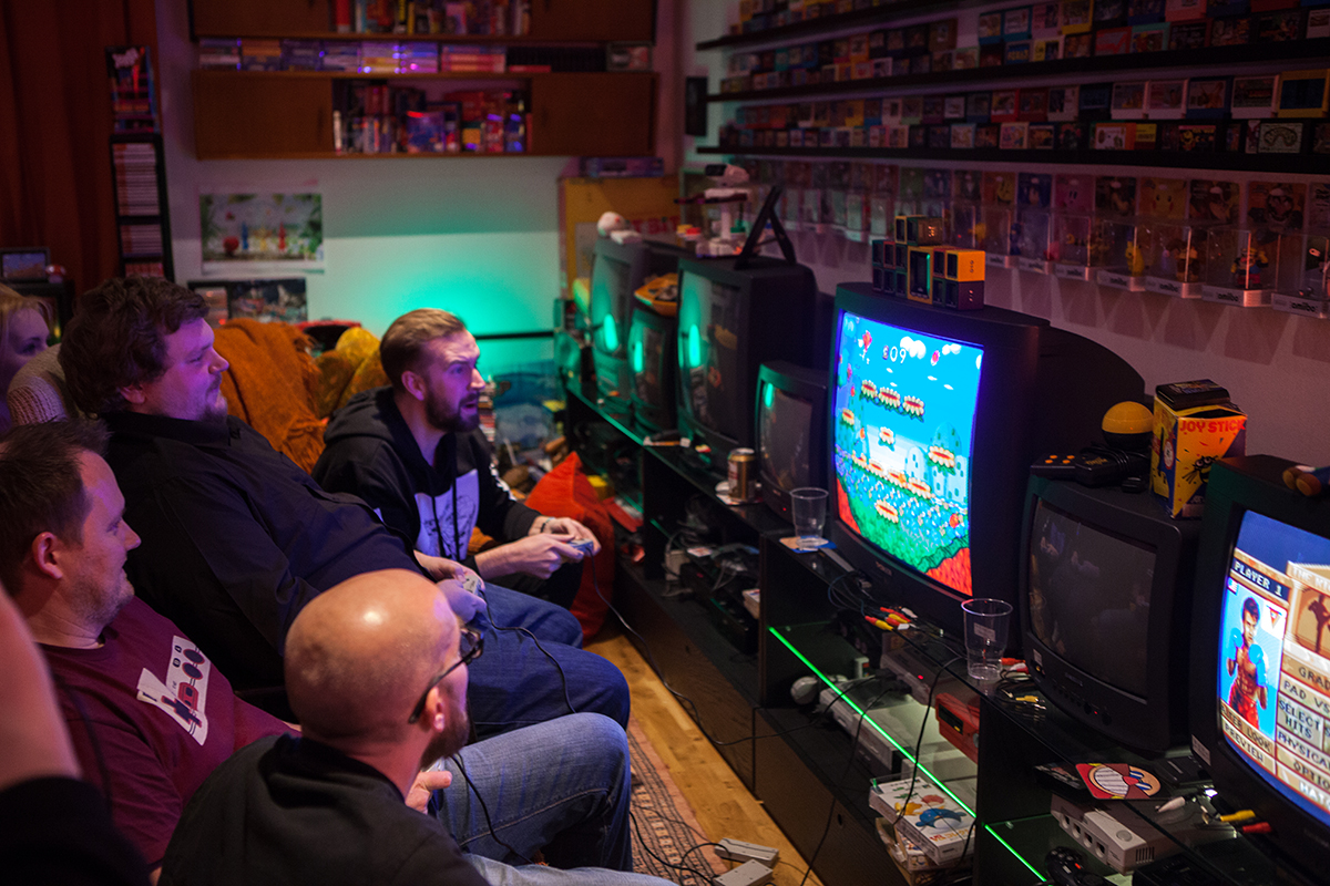 Semi-finals in VS Collection on Super Famicom at Retro Rumble