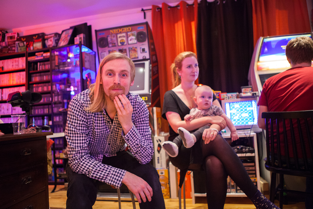 Tobias at Retro Rumble