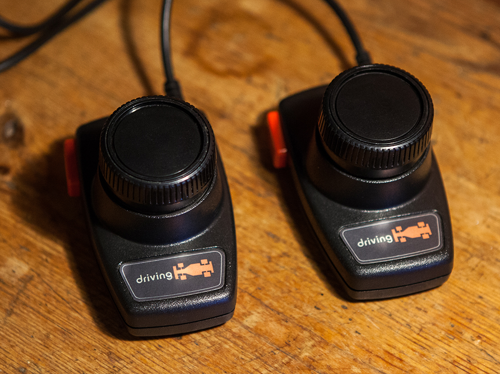 Atari 2600 driving controllers