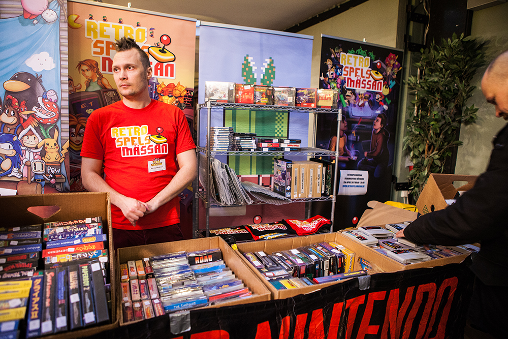 Sven666 from Retrospelsmässan