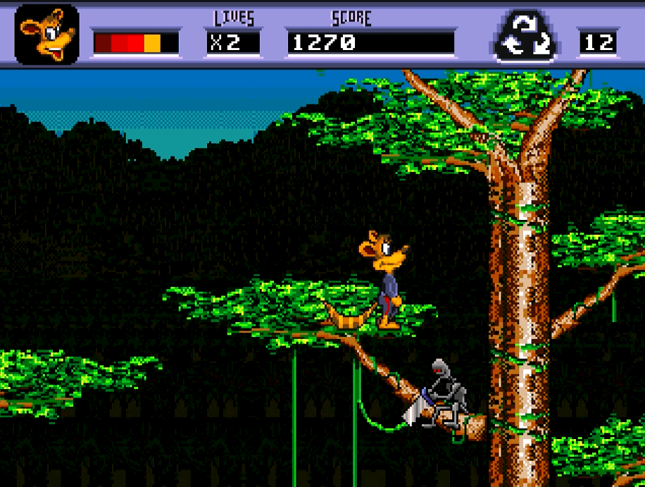 Awesome Possum tree-killing robots