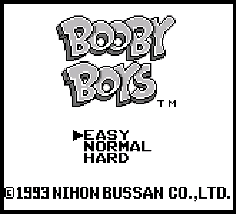 Booby Boys Game Boy