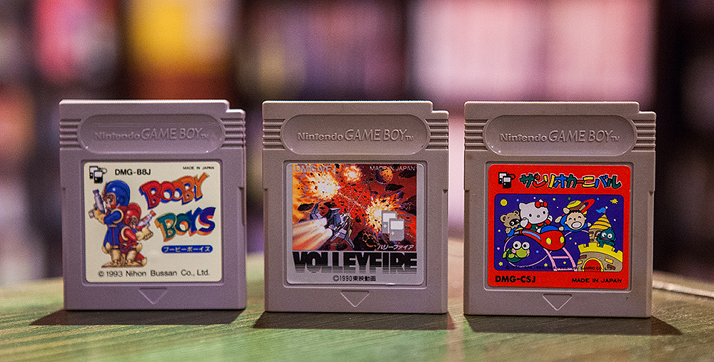 Booby Boys, Volleyfire, Sanrio Carnival - Game Boy