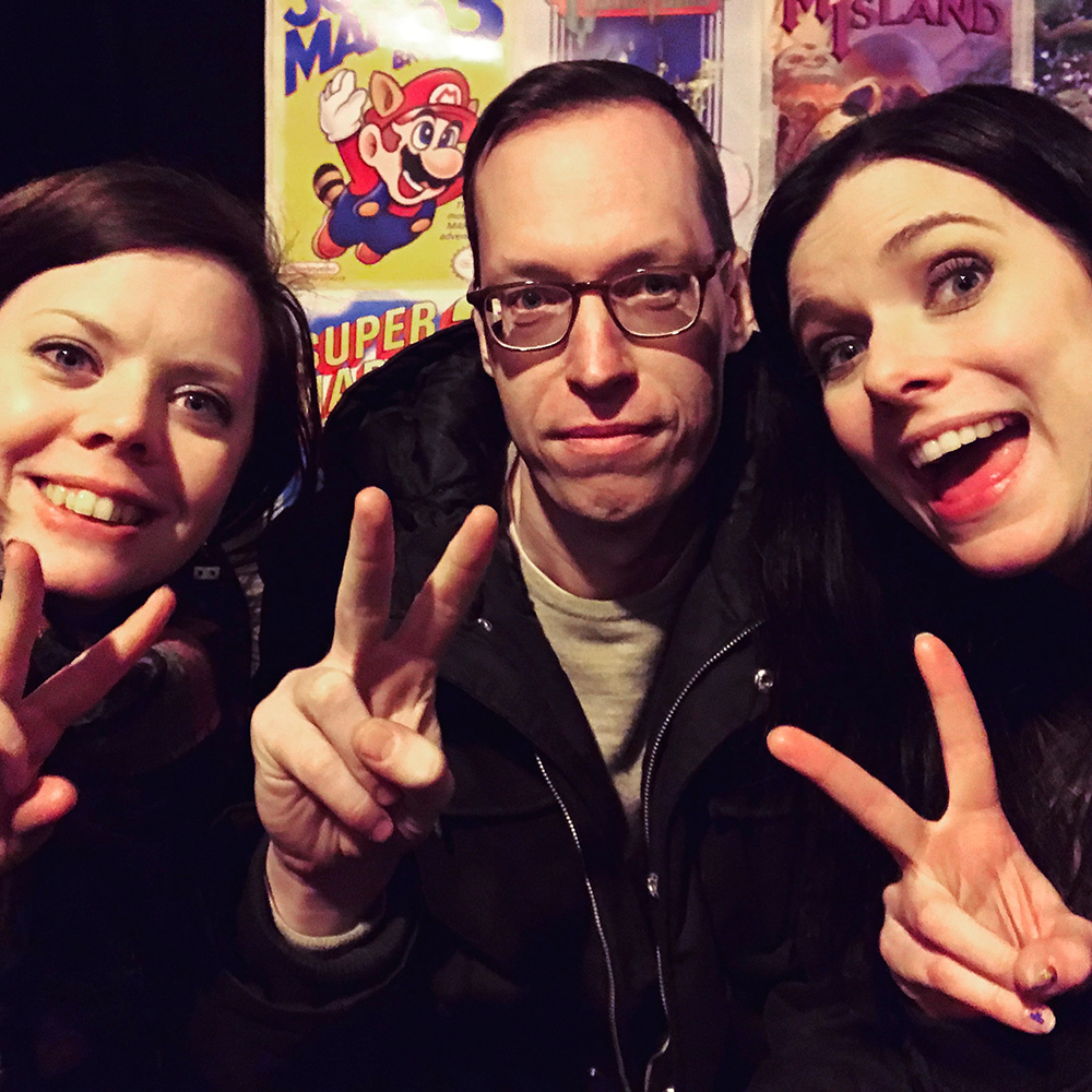 Geeky Gals Becki & Heidi with Cleareyes