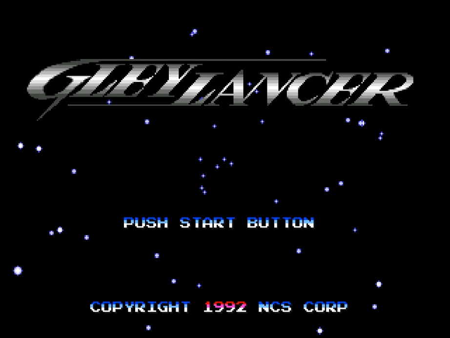 Gleylancer Sega Mega Drive