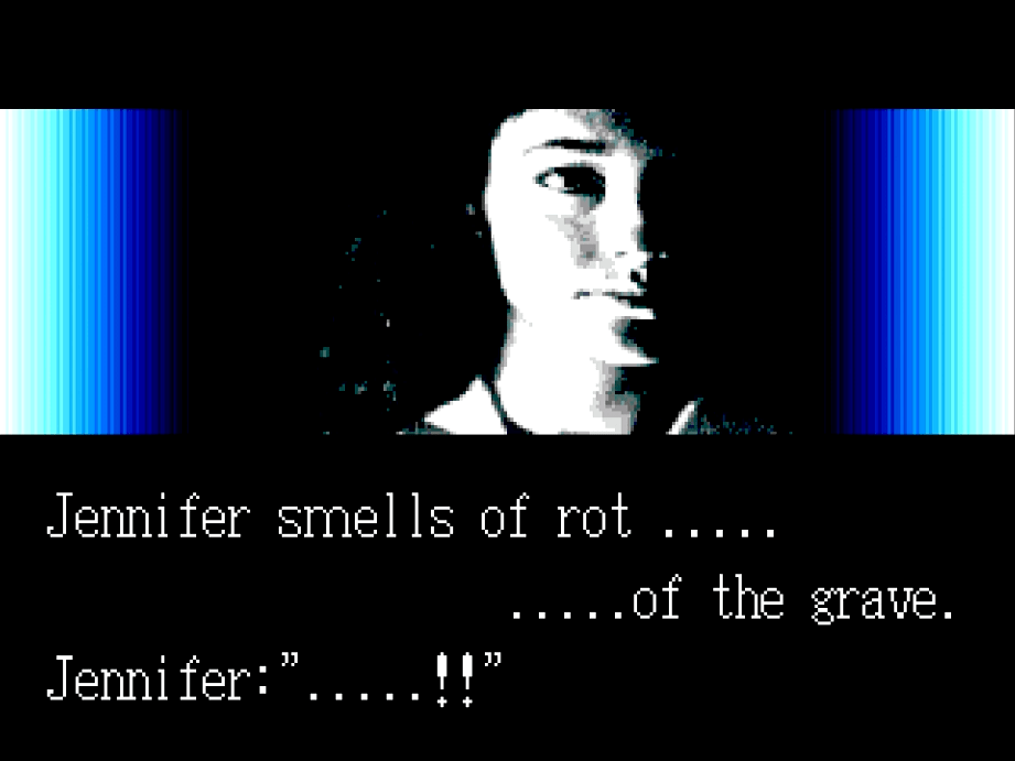 Jennifer smells of rot...