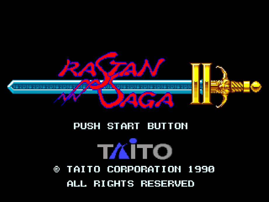 Rastan Saga II Sega Mega Drive