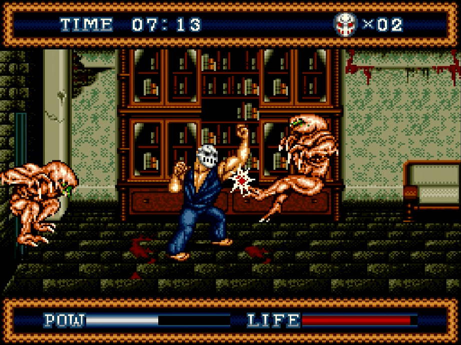 Splatterhouse Part 3 punch!
